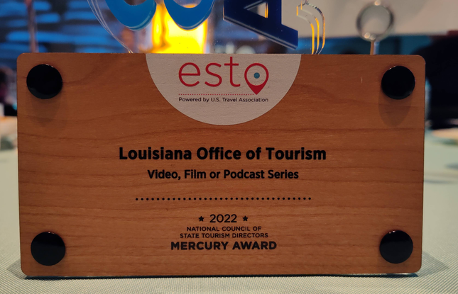 Louisiana Travel Mercury Award