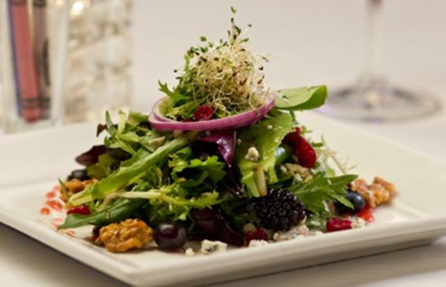 Bluesiana Salad at Charlie G's in Lafayette