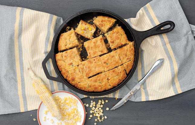 Cast Iron Skillet Cracklin Cornbread