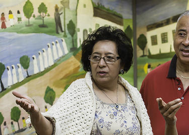 Clementine Hunter Murals at Melrose Plantation