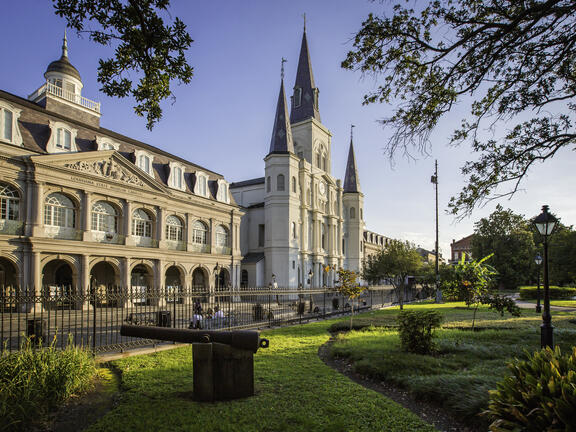 French Quarter greenery