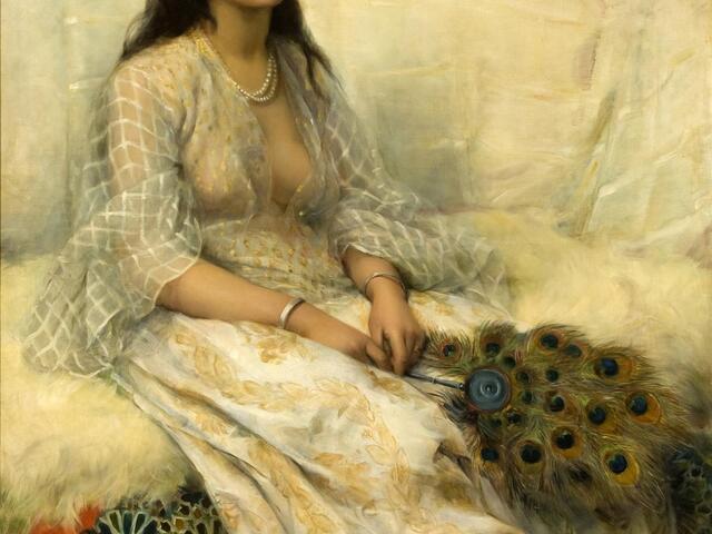 "An Oriental Beauty" by Katherine Augusta Carl