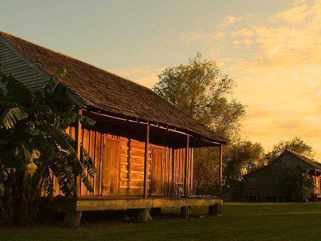 Slave Cabin at Whitney Plantation Photo 3