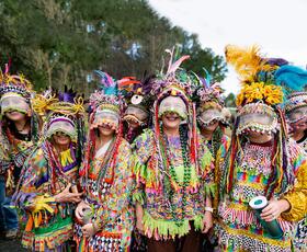 Courir de Mardi Gras in Louisiana