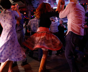 Dance at the Blue Moon Saloon in Lafayette