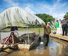 Crawfish Farm Tours in Jeff Davis Parish Louisiana