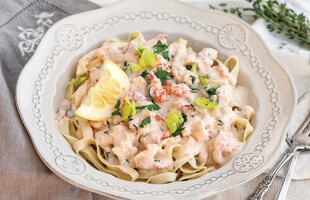 Creamy Crawfish pasta