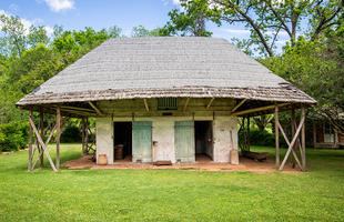 The African House at Melrose Plantation holds Clementine Hunter murals