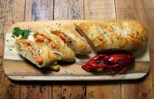 crawfish bread